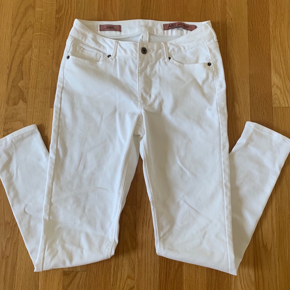 ABS White Skinny Jeans